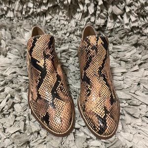 NEW LUCKY BRAND LK-Fausst Natural Multi Leia Snake